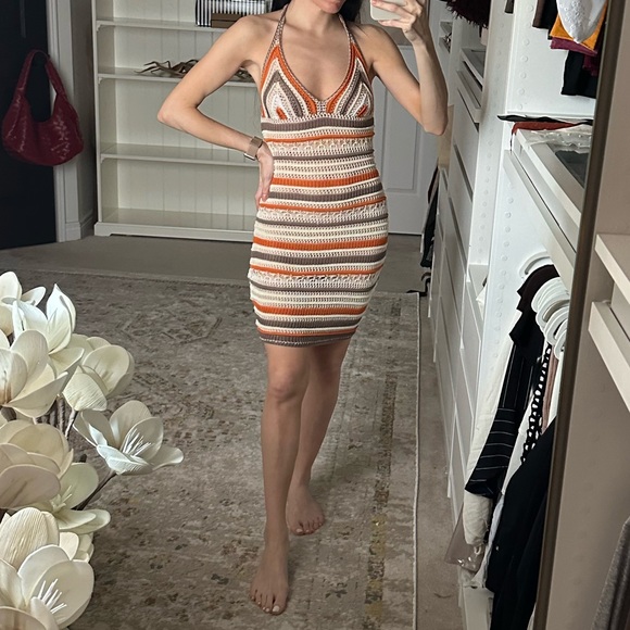 SHEIN Dresses & Skirts - Crochet Knit Dress - New!